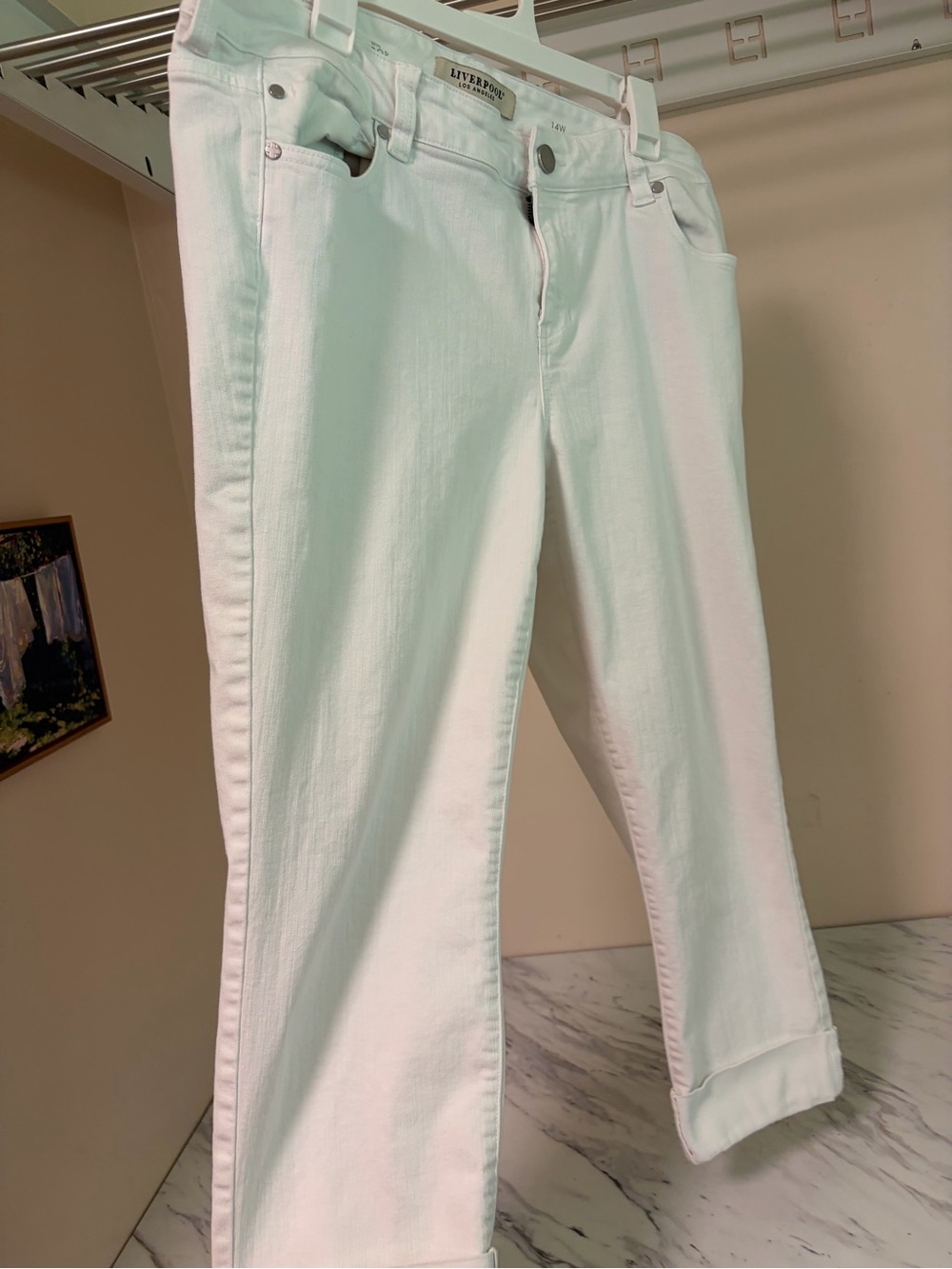 Liverpool Los Angeles 14W Crop (Capri) Pant